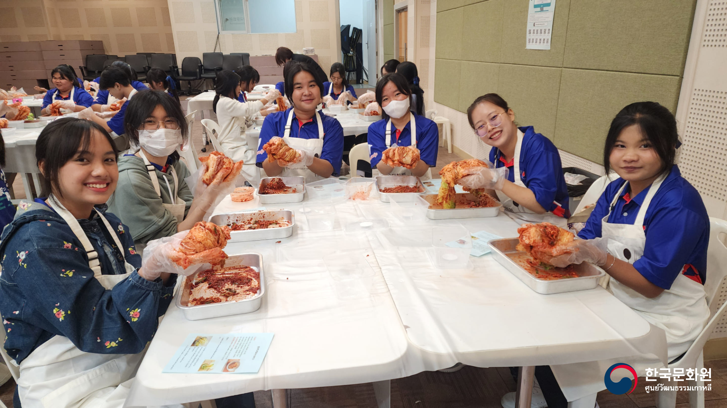 싸원잉학교 한국문화 체험행사