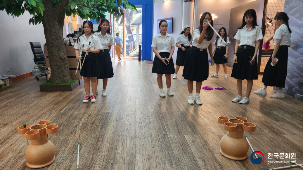 반쏨뎃짜오프라야 라차팟대학교  한국문화 체험행사