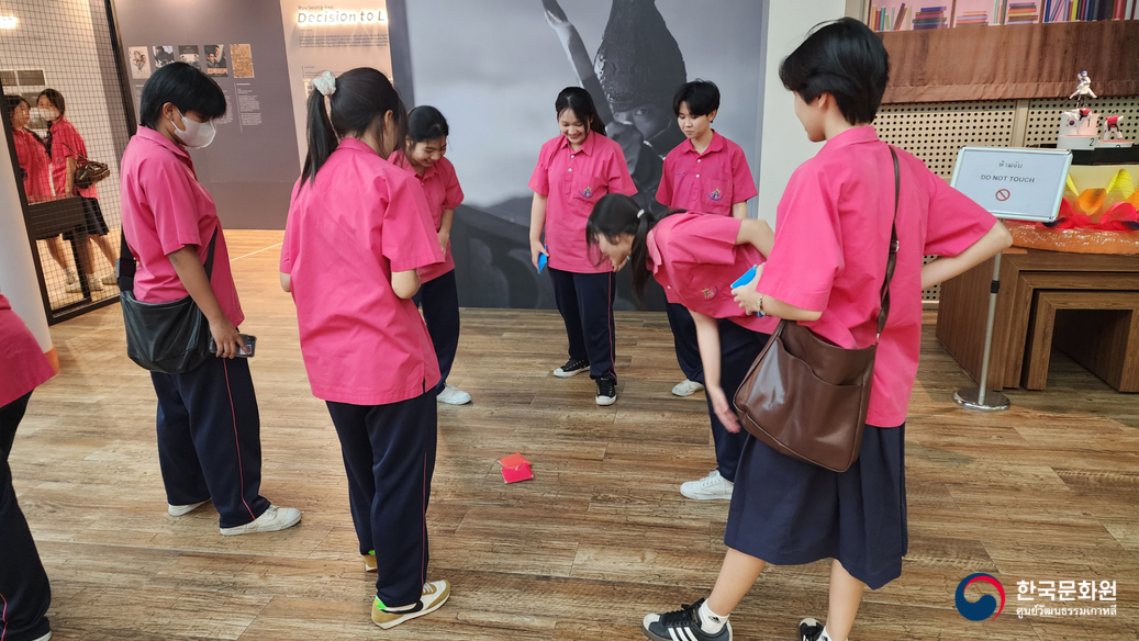 사뜨리왓압썬싸완학교 한국문화 체험행사