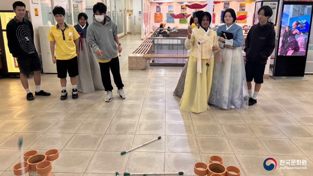 맛타욤왓탓텅학교 한국문화 체험행사