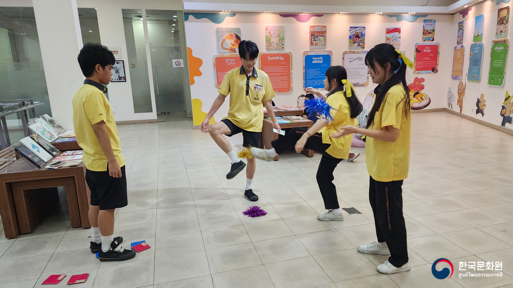 맛타욤왓탓텅학교 한국문화 체험행사
