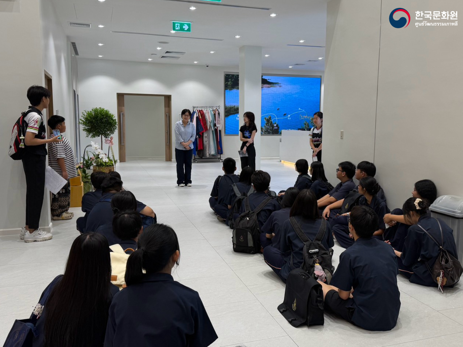 방빠꺽위타야콤학교 한국문화 체험행사
