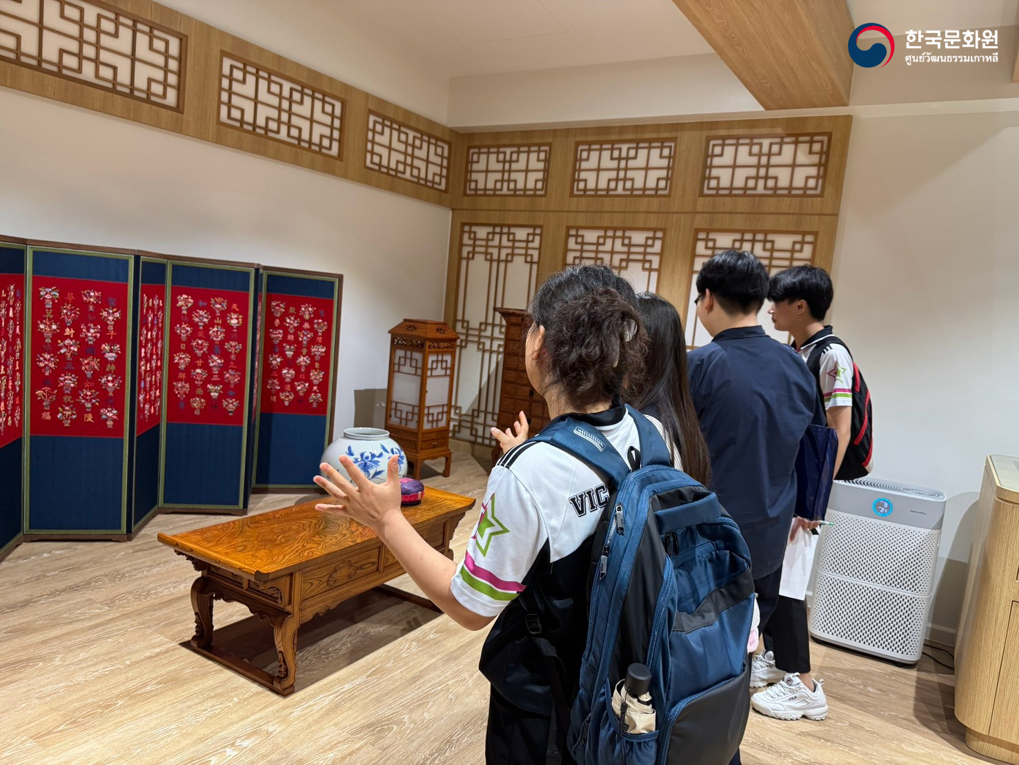 방빠꺽위타야콤학교 한국문화 체험행사