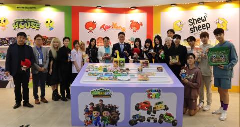 한-태 캐릭터 교류전 개막식 개최