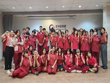  탄야부리학교 한국문화 체험행사