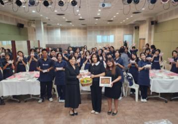 กิจกรรมสัมผัสวัฒนธรรมเกาหลีของโรงเรียนชลกันยานุกูล