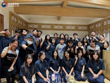 กิจกรรมสัมผัสวัฒนธรรมเกาหลีของจากโรงเรียนบางปะกอก